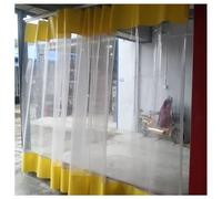 GJMSSMY Cloison étanche Ultra-résistante avec œillets - Rideau en Vinyle Industriel pour Stations de Lavage Automobile, usines, séparation extérieure résistante aux intempéries