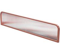 GJMSSMY Cloisons de comptoir pour espaces Repas, Panneaux de séparation décoratifs surélevés en Verre rayé pour Restaurants, séparateurs de comptoir Bas pour espaces Repas (Or-a, 30 x 70 c