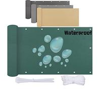 GJMSSMY Clôture extérieure résistante aux intempéries 130 x 850 cm - Élégante paroi de Balcon pour se protéger du Soleil et préserver Son intimité sur Une terrasse, dans Un Jardin ou sur Un Porche -