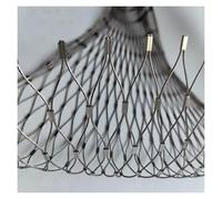 GJMSSMY Filet de sécurité en Acier Inoxydable 304, Maille décorative antichute pour escaliers de Jardin et Balcon, 10 cm/2 mm, Filet de Protection extérieur 1,2 x 6 m