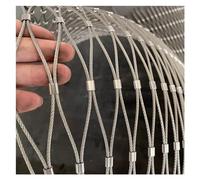 GJMSSMY Filet de sécurité Flexible en Corde d'acier Inoxydable 304 pour Balcon, escalier de Jardin, Protection antichute, 0,6 x 6 m.