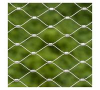 GJMSSMY Grillage en Acier Inoxydable, Mailles de 5 cm/2 mm, clôture de Jardin Robuste, enclos pour Animaux de 1 x 7 m (3,3 x 23 pi), Protection extérieure Durable pour Cages et Jardins