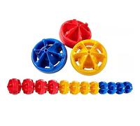 GJMSSMY Ligne de sécurité pour Couloir de nage, bouée de sécurité Multicolore pour Couloir de nage, Balise Spirale de 25 m, séparation pour Piscine enterrée, flotteurs de sécurité résistants pour co