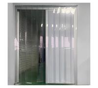 GJMSSMY Porte à lanières en Plastique Industriel pour Garage et Commerce - Panneau de séparation étanche, Coupe-Vent et Anti-poussière pour Un accès Facile et Une efficacité énergétique optimale