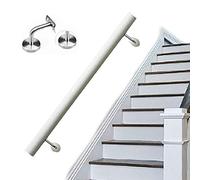 GJMSSMY Rambarde d'escalier, Main Courante, Barres d'appui pour l'intérieur et l'extérieur, rambarde Tubulaire, Garde-Corps de sécurité, poignée de Porte, Support de rambarde d'escalier AV