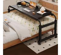 GJMSSMY Table Mobile, Table de Chevet Pliable pour Ordinateur Portable, Support Portable réglable pour Ordinateur, Plateau Flexispot Medical, Table de Chevet réglable sur roulettes pour sa