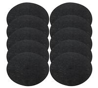 GjnjfdF 10 Tapis de Protection Contre Les Mauvaises Herbes, 325cm Anneaux de Paillis d'arbre Non Tissés, Paillage Toile Anti-Mauvaises Herbes, Rond Tissu Arbre Protecteur Tapis, Tapis Protecteur