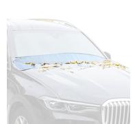 GjnjfdF Couverture de pare-brise de voiture | Gouttière de fenêtre - Couverture de protection contre la saleté contre les feuilles d'automne et la neige pour les conductrices