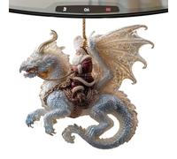 GjnjfdF Décoration de Noël Père Noël en Traîneau | Fantaisie 2D Plat pour Vacances d'hiver - Ornement Santa pour Sapin et Intérieur,pour Cheminée Rebord de Fenêtre Salon Chambre Balcon