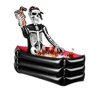 GjnjfdF Glacière Gonflable pour fêtes | Décoration Cercueil 89 cm Grande capacité | Rafraîchisseur Gonflable pour Boissons | pour fête à thème fête de Piscine Barbecue dans Le Jardin Camping en