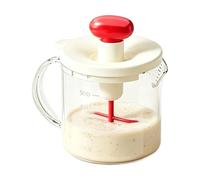 GjnjfdF Gobelet Mélangeur D'Œufs | Gadget De Cuisine Transparent À Pression Manuelle - Verre Doseur De Cuisine,Pour Pâtisserie Cuisson Crème Lait Poudre Marinades Pâte À Gâteau Dortoir