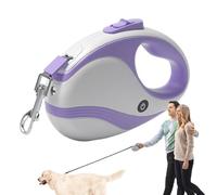 GjnjfdF Laux rétractables de Chien, Tracteur rétractable pour Animaux de Compagnie,USB Pleashlight Dog Leashes Télescopic Pet Ruban | Corche de Traction du Harnais d'entraînement à Pied en Toute