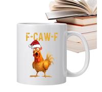 GjnjfdF Mug Coq | 35 cl à Thème Animal Humoristique avec Poignée Ergonomique en Céramique,Tasse à Thé Animaux | Pour Halloween, Vacances, Thanksgiving, Anniversaire, Automne, Fête, Maison, Cuisine,