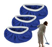 GjnjfdF Têtes De Lavage Réutilisables - Lingettes De Nettoyage Réutilisables Serpillière Remplaçables | 3 Pièces Lavables Multi-Fonction pour Nettoyage Maison Balcon Salle de Bain Séjour Chambre