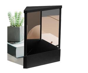 GjnjfdF Véritable Miroir Professionnel Non Inversé pour Maquillage Réel