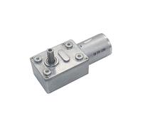 GJZIFGFWQ Moteur à Courant continu 6 V 12 24 2 TR/Min 150 engrenage réducteur vis sans Fin CC Basse Vitesse for motoréducteurs de Bricolage JGY370 Motoréducteur : 23, Tension Volts(DC 24 Volt,40 RPM)