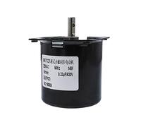 GJZIFGFWQ Moteur à Courant continu 60KTYZ Moteur synchrone Aimant Permanent AC220V 14W Engrenages 2.5/5/10/15/20/30/50/60/80/110 TR/Min(2.5rpm)