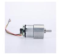 GJZIFGFWQ Moteur à Courant continu JGB37-520 DC 6V/12V/24V Engrenages Couple élevé avec Un encodeur magnétique de Haute précision et équipé d'un Hall : 320 TR/Min, Tension 6 V(6v,320rpm)