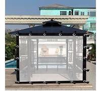 GJZQDKX Bâche extérieure imperméable et résistante, Rideau Isolant avec œillets, Dimensions Personnalisables (2 x 3,5 m). Idéale pour se protéger des intempéries et préserver Son intimité.