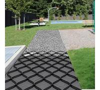GJZQDKX Dalle de Gravier, Tapis de stabilisation de Sol de 5 cm (2 Pouces), pavé pour allée et Parking, Dalle de Gravier Durable pour Un Support Robuste et Une stabilisation du Sol