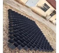 GJZQDKX « Géogrise stabilisatrice de 5 cm pour allées - Largeurs de 90 cm à 9 m pour Gravier, stationnement de camions légers, grilles de contrôle de l'érosion des sols avec Trous de Drain