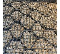 GJZQDKX Stabilisateur de Gravier pour allées - Géogrille de renforcement de Sol Durable pour pentes raides et contrôle du Gravier, Dalles Anti-Boue de 5 cm pour allées et aménagement paysa