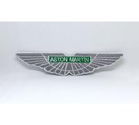 GK Écusson brodé Aston Martin Dbs DB7 DB9 F1 Racing - 12,7 cm x 3 cm - Argent - Classique - Adulte - Véhicule