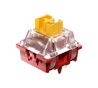 GK GAMAKAY Phoenix Lot de 70 commutateurs linéaires silencieux avec diffuseur de LED pour clavier mécanique rétroéclairé 5 broches pré-lubrifiés pour bricolage (Phoenix V2 Switch)