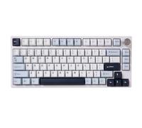 GK GAMAKAY TK75 HE Clavier mécanique à déclenchement rapide, effet Hall Swap, commutateur magnétique, 81 touches PBT Bluetooth/2,4 GHz/filaire 75 % RVB Esports Clavier de jeu (interrupteur magnétique