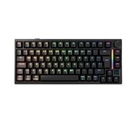 GK GAMAKAY TK75HE V2 75 % Rapid Trigger Clavier mécanique avec écran TFT, BT/2,4 GHz/USB-C, 8 KHz, taux de polling 0,01 mm RT, Snap Tap, effet Hall Interrupteur magnétique (Phoenix noir magnétique)