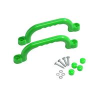 GK Paire de poignées (2 pièces) pour appareils de jeu, tours de jeu, cadres d'escalade et installations de jeu (vert pomme)