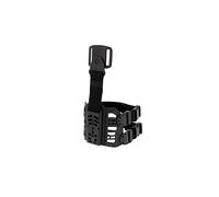 GK® Plaque Tactique de Hanche Ambidextre - Noir - Port à la Hanche avec Système Pivotant et Passant Réversible - Sangles Anti-Glisse à Ouverture Rapide