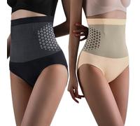 Gkaopi Women High Waisted Tummy Extra Firm Control Thigh Shapewear Cozy Slimming Control Body Shaper Pants Shaping Underwear Seamless Butt Lifter Shorts HM