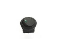 GKCAWEVQO Interrupteur d'alimentation général, œil Lumineux, Outils Automobiles, Interrupteur Multifonction, Trou Rond de 20 mm, 2 Vitesses, 3 Broches(Green,20PCS)