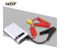 GKFLY 2000A démarreur de saut de batterie de voiture 44.4Wh batterie externe chargeur de Booster de voiture Portable 12V dispositif de démarrage Booster d'urgence White 44.4Wh