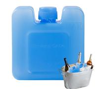 GkgWuxf Blocs de glace pour glacière - Pack de conservation de la fraîcheur du lait - Bloc de glace portable étanche pour voyage, camping-car, pique-nique, voyage, école, allaitement, hôpital, plage