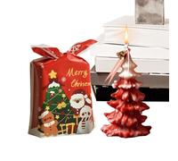GkgWuxf Bougies parfumées de Noël,bougies parfumées festives, Bougie parfumée à la cire naturelle, Décoration de bougies de noël pour maman, amie, femme, décoration de pièce maîtresse d'aromathérapie