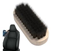 GkgWuxf Brosse de Nettoyage de Sortie d'air de Voiture, brosses de détail de Voiture, Wood Grip Auto Detailing Duster Intérieur, Siège à Poils Souples détaillant l'intérieur du plumeau pour Le Volant