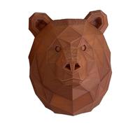 GkgWuxf Cache pour attelage de remorque - Bear Head 2 pouces - Embout de tuyau - Accessoire de voiture décoratif pour véhicules, bateaux, remorques, camions, aventures