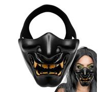 GkgWuxf Costume Avec Masque - Demi-Casque Halloween | Masque De Costume Festival Effrayant - pour Hommes Fête Festival Carnaval Mascarade Théâtre Scène Escape Room Maison