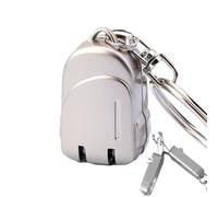 GkgWuxf Coupe-Ongles pour les Ongles des Doigts,Ciseaux À Ongles Pliant Compact Et Portable En Forme De Sac Avec Porte-Clés - Mini Coupe-Ongles de Poche,Pour Jeunes Adolescents Femmes Maris Fils Et