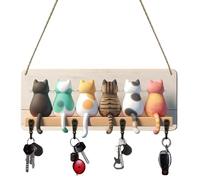 GkgWuxf Crochets à manteaux en forme d'animal | Crochets polyvalents pour économiser de l'espace | Crochets pour chapeaux de maison pour chambres, salons, garde-manger, portes, garde-manger