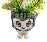 GkgWuxf Figurine Extraterrestre en résine | Figurine Amusante pour la Maison - Figurines créatives d'intérieur et d'extérieur - Accessoires de Jardin féérique pour Salon