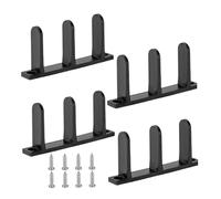 GkgWuxf Guide de porte de poche, guides de porte de placard pour plancher d'armoire | Matériel avec vis de dérivation pour hommes et femmes - Pièces de rechange pour armoire de salle de bain