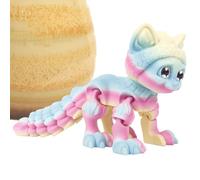 GkgWuxf Jouet pour Chat Imprimé en 3D - Animal De Compagnie pour Bureau Figurine Articulée Imprimée en 3D,Figurine Décorative Animaux Cartoon pour Adultes Femmes Hommes Famille