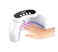 GkgWuxf Lampe à ongles LED pour vernis à ongles en gel, lampe UV LED | Outil pliable à séchage rapide avec lumière vive pour ongles de doigts, manucure en studio, maison, salon