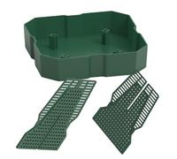 GkgWuxf Mangeoire professionnelle pour reptiles - Mangeoire caméléon - Organisateur de vers vivants - Anti-fuite - Avec colonne pour grimper et déplacer les proies - Pour une utilisation en intérieur