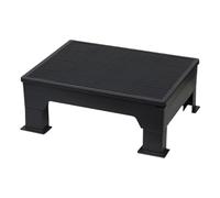 GkgWuxf Marchepieds pour bac à litière, tabouret d'escalier surélevé - Rampe réglable en hauteur avec grille de filtre pour chats à pattes courtes, personnes âgées, chatons adultes, appartement