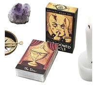 GkgWuxf Oracle Deck | Cartes de divination portables | Divertissement Divinatoire Tarot Deck pour orientation quotidienne débutants, adolescents, adultes, chercheurs spirituels, clubs individuels