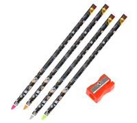 GkgWuxf Pince À Strass | Lot De 4 Crayons À Cire Pour Décorations En Strass,Avec Taille-Crayon, Prise Antidérapante Ergonomique, Stylo Déco Ongles Pour Débutants Et Loisirs Créatifs